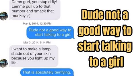 bad dating texting